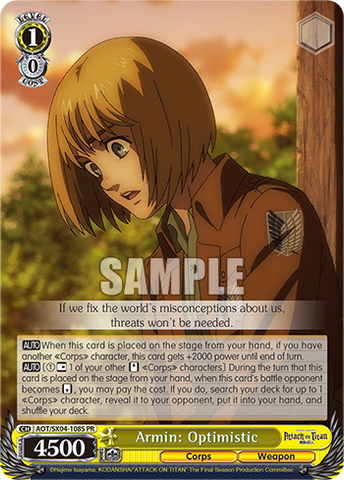 Armin: Optimistic(AOT/SX04-108S)