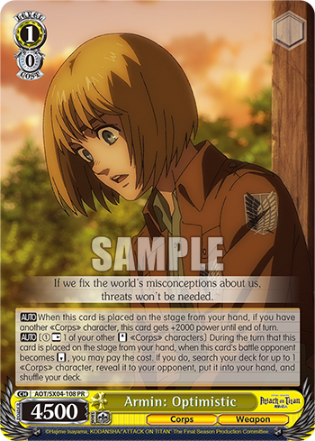 Armin: Optimistic(AOT/SX04-108)