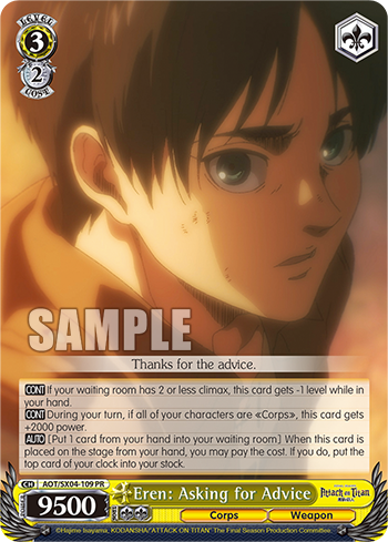 Eren: Asking for Advice(AOT/SX04-109)