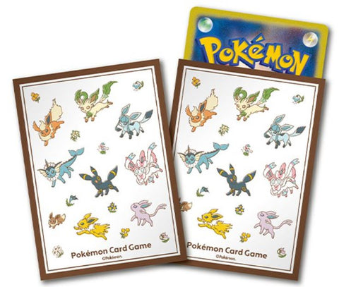 Pokémon Center Original Card Deck Shield Card Sleeve - Eevee Collection