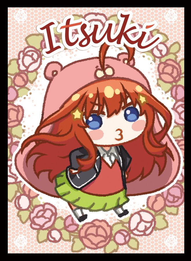 Quintessential Quintuplets - Ramp Itsuki - Comiket Card Sleeves Sleever Queen Quintessential Quintuplets - Ramp Itsuki - Comiket Card Sleeves Sleever Queen