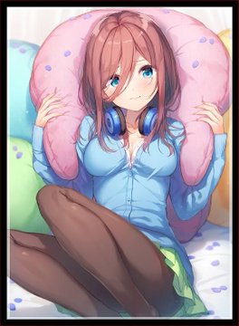 Quintessential Quintuplets Comiket Card Sleeve Miku Nakano 2