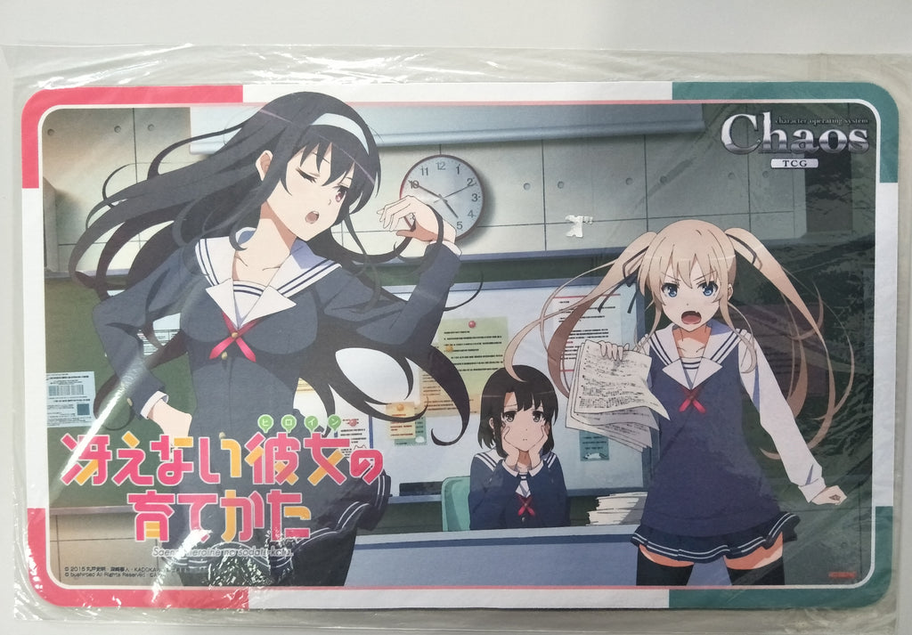 Saekano - Megumi, Eriri & Utaha - ChaosTCG Playmat – Sleever Queen