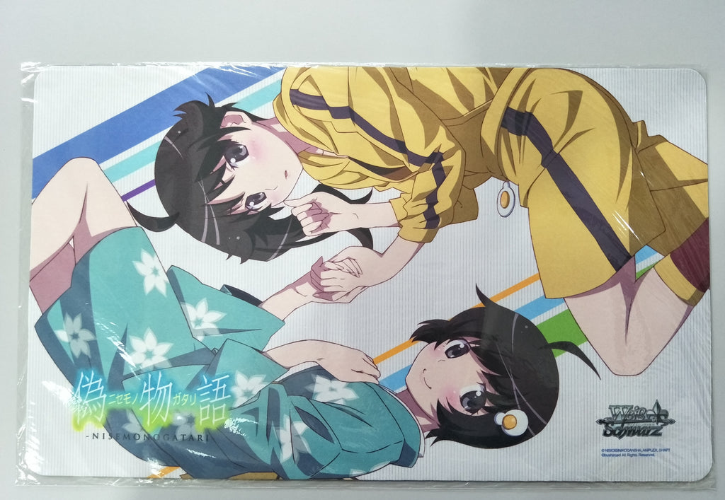 Nisemonogatari -  Karen & Tsukhi - ChaosTCG Playmat