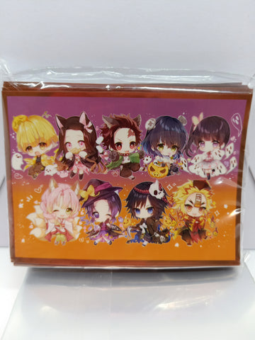 Kimetsu No Yaiba Zenitsu nezuko tanjiro kochou Chibi Sleeve Comiket