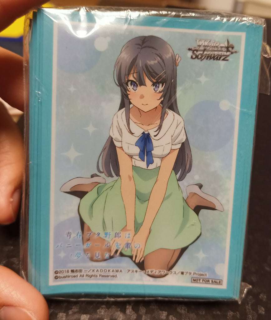 Mai sakurajima bunny senpai card sleeve