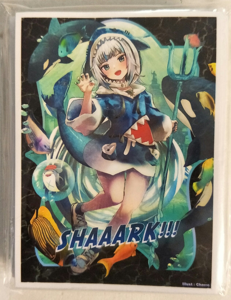 Hololive Holomyth Gawr Gura comiket Card Sleeves Version 1 Hololive Holomyth Gawr Gura comiket Card Sleeves Version 1