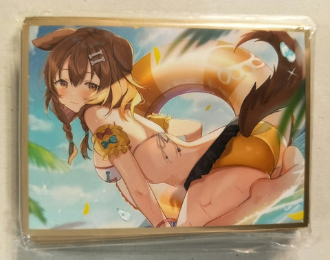Hololive Gamers Inugami Korone Swim suit Comiket Card Sleeves Version 2