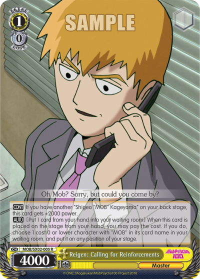 MOB/SX02-005   Reigen: Calling for Reinforcements