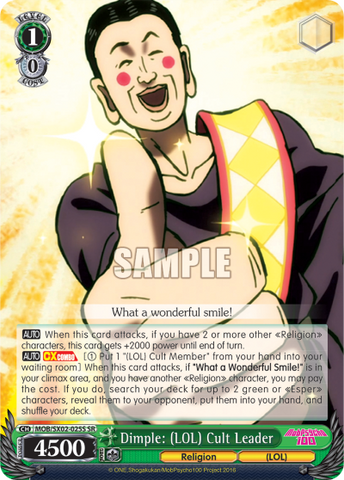 MOB/SX02-025S  Dimple: (LOL) Cult Leader