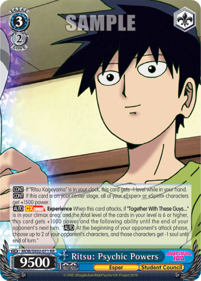 MOB/SX02-071  Ritsu: Psychic Powers