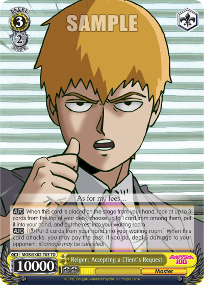 MOB/SX02-T03   Reigen: Accepting a Client's Request