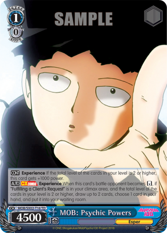 MOB/SX02-T16   MOB: Psychic Powers