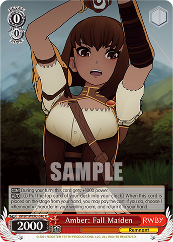 RWBY/WX03-048 Amber: Fall Maiden