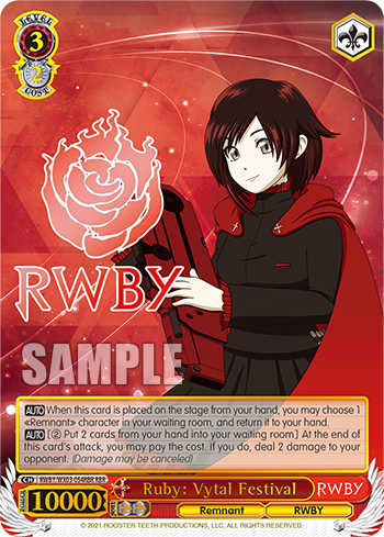 RWBY/WX03-054RBR Ruby: Vytal Festival