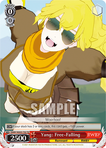 RWBY/WX03-T02 Yang: Free-Falling