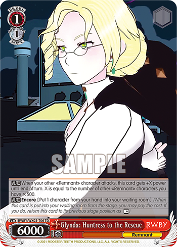 RWBY/WX03-T06 Glynda: Huntress to the Rescue