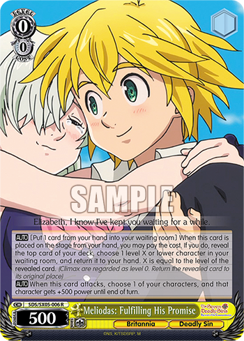 Meliodas: Fulfilling His Promise(SDS/SX05-006)