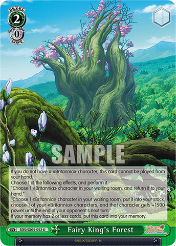 Fairy King's Forest(SDS/SX05-052)