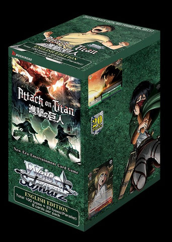 Weiss Schwarz English Attack on Titan Vol 1 Vol 2 Final Season Booster Sleever Queen Weiss Schwarz English Attack on Titan Vol 1 Vol 2 Final Season Booster Sleever Queen