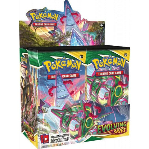 Pokemon TCG SS7 Evolving Skies Booster Box Factory Sealed Card Game