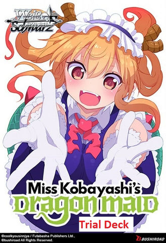 Weiss Schwarz ENGLISH Miss Kobayashi's Maid Dragon Trial Deck (Pre-order)