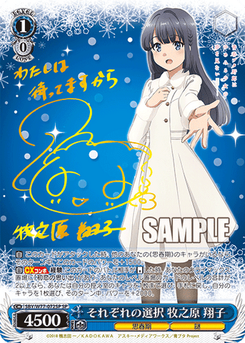 SBY/W77-074SEC かけがえのない存在 牧之原 翔子 – Sleever Queen SBY/W77-074SEC かけがえのない存在 牧之原 翔子 – Sleever Queen