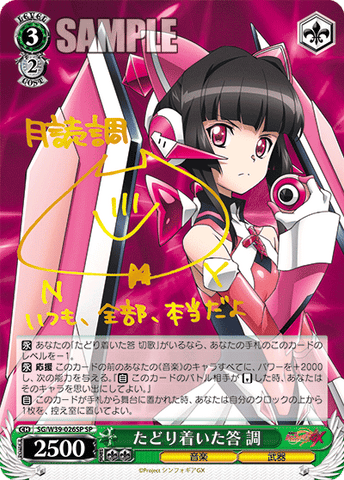 SG/W39-026SP    たどり着いた答 調